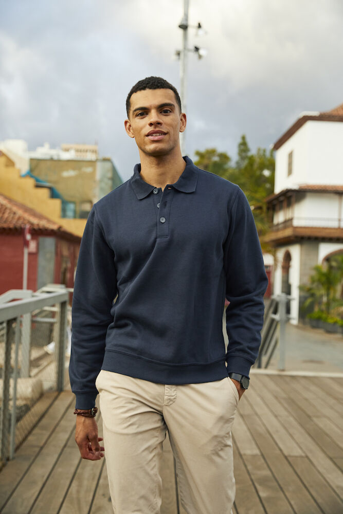 Basic Polo Sweater