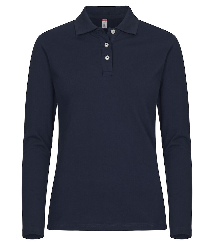 Clique Stretch Premium Polo L/S Women