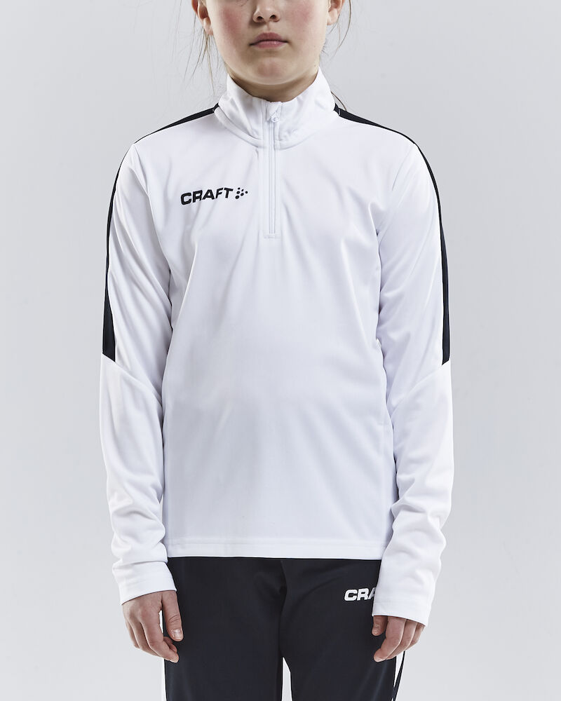 Craft Progress Halfzip Ls Tee Jr