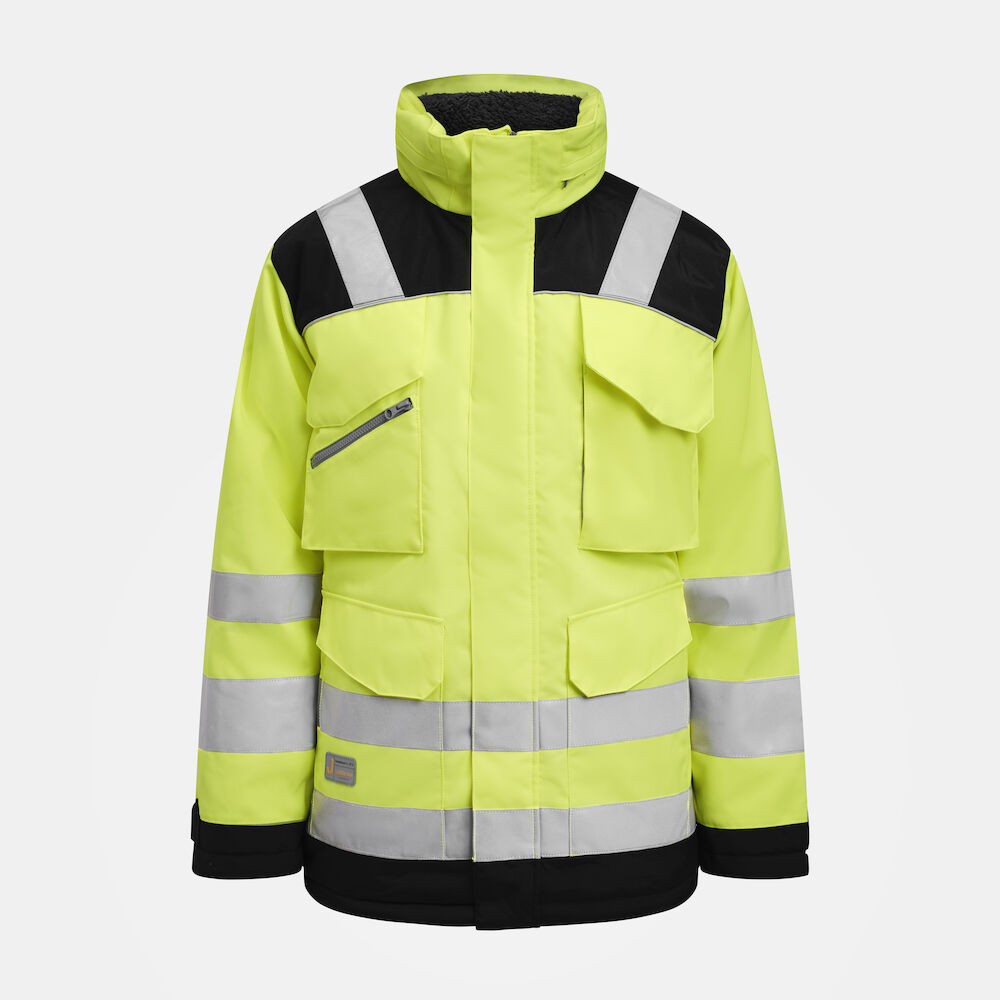 1236 Hi-Vis Winter Parka Star