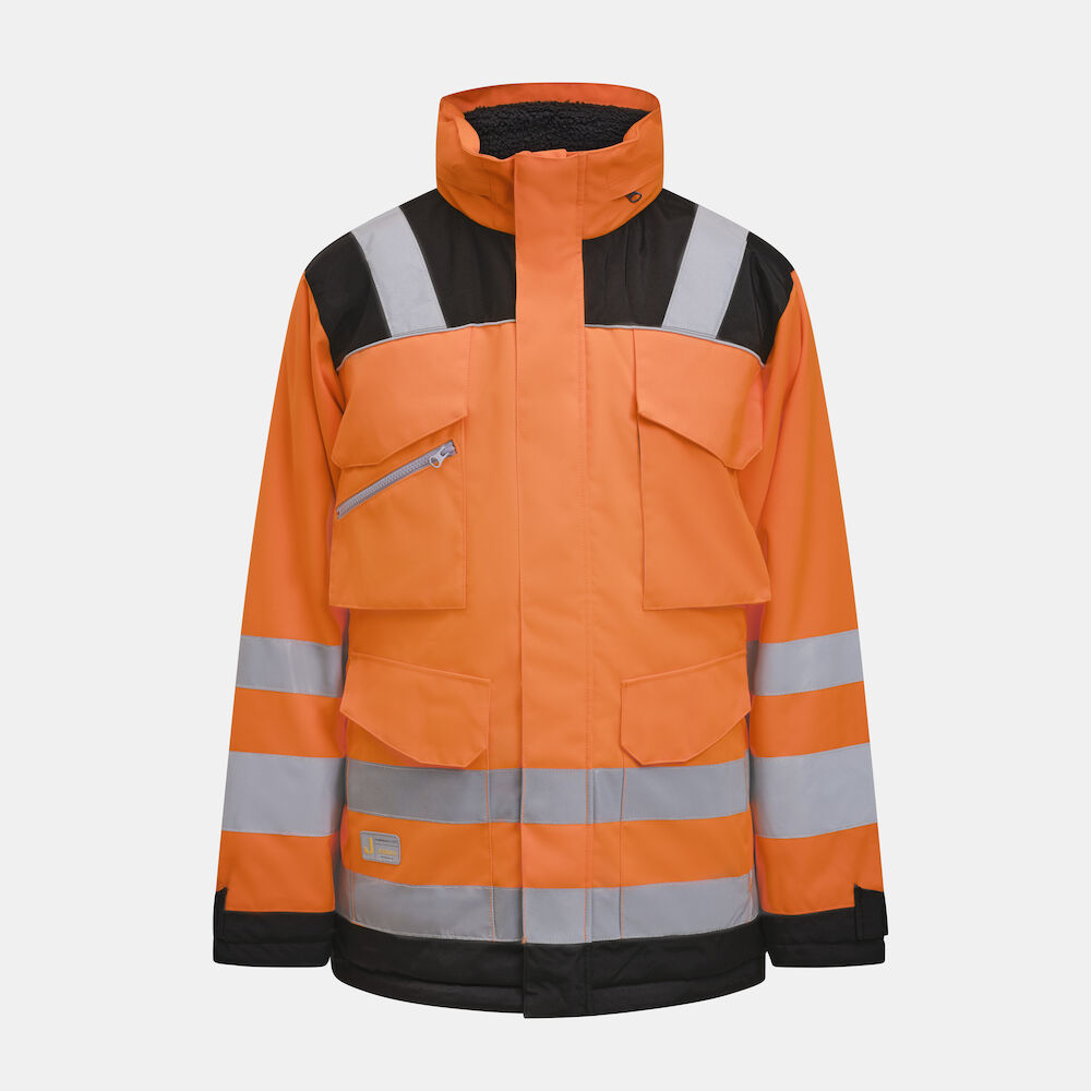 1236 Hi-Vis Winter Parka Star