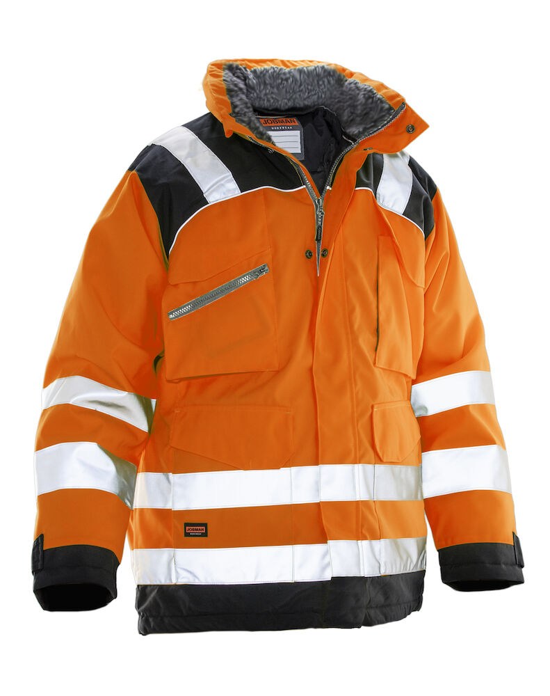 Jobman 1236 Hi-Vis Winter Parka Star