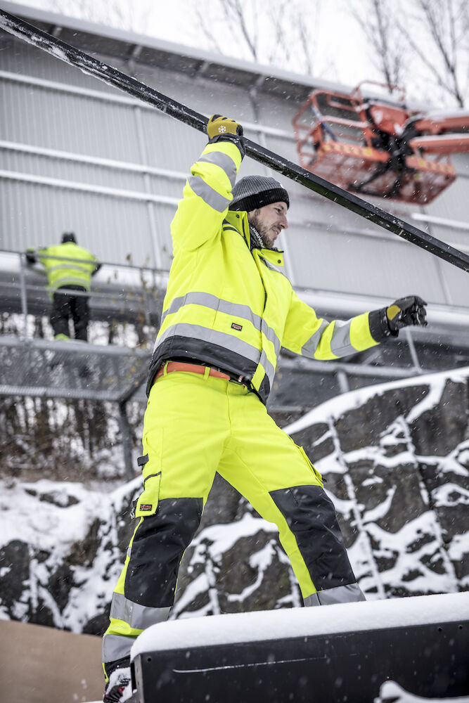 Jobman 1346 Hi-Vis Winter Jacket Star