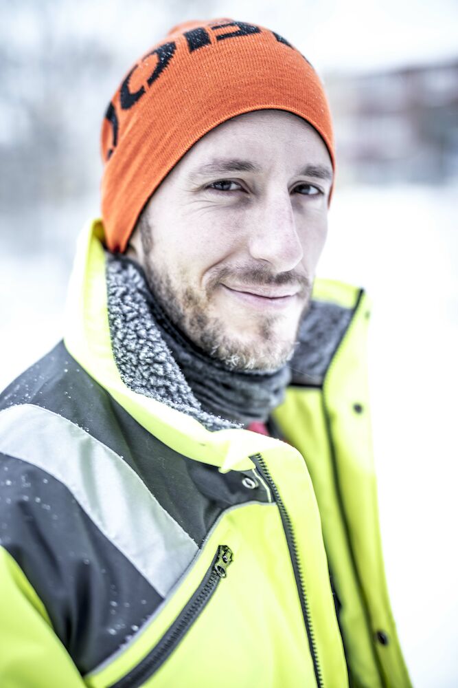 1346 Hi-Vis Winter Jacket Star