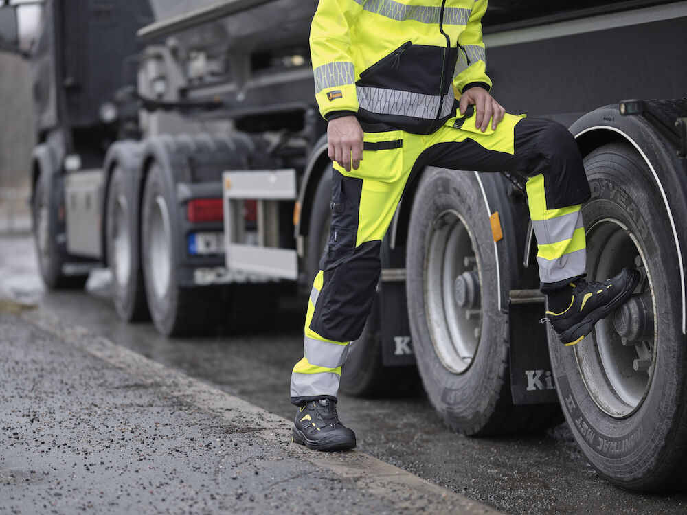 Jobman 2240 Hi-Vis Stretch Trousers HP