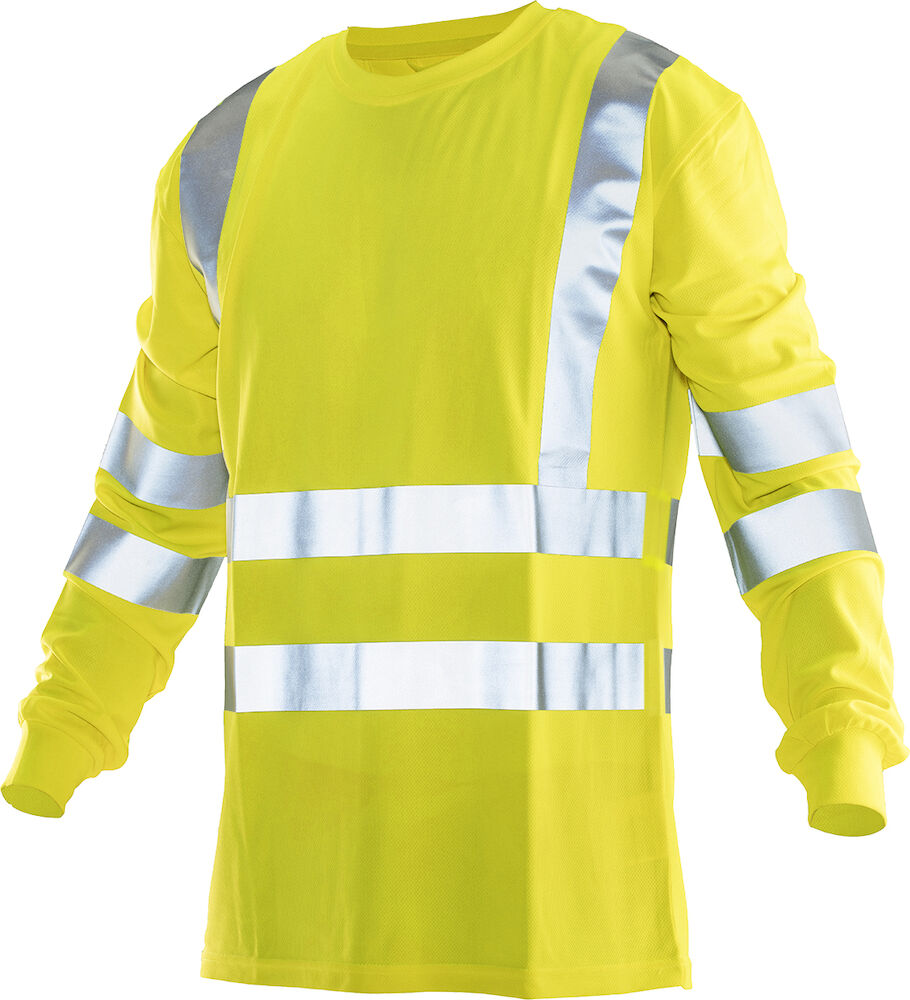 Jobman 5593 Hi-Vis Long Sleeve T-shirt