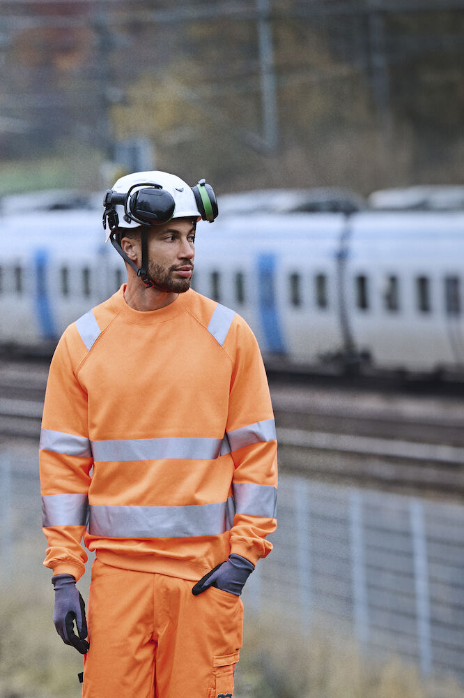 Jobman 1150 Hi-Vis Sweatshirt