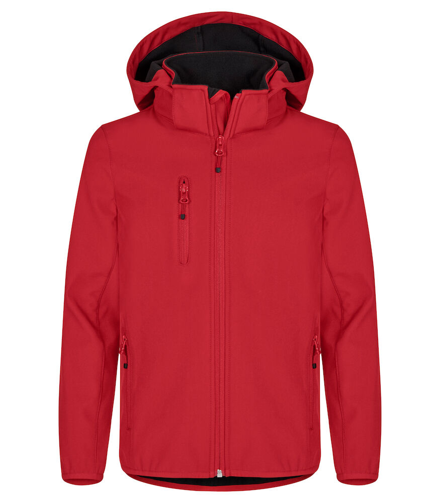 Clique Classic Softshell Jacket Junior - rood