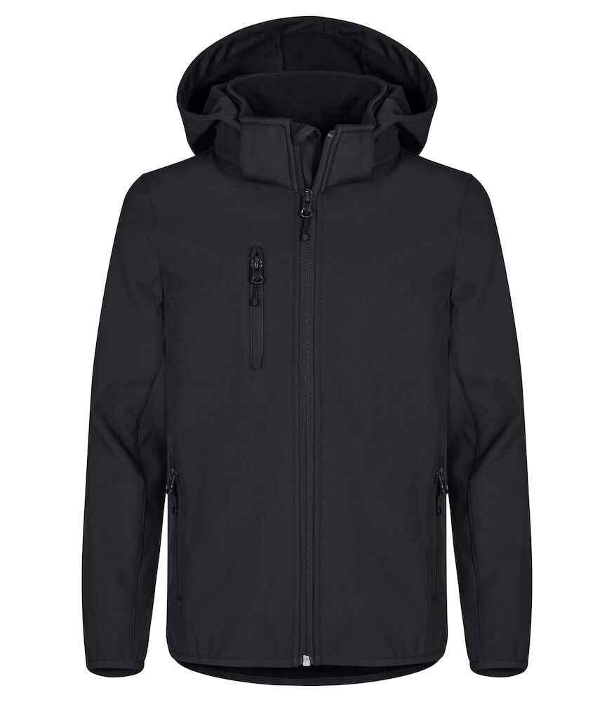 Clique Classic Softshell Jacket Junior - zwart