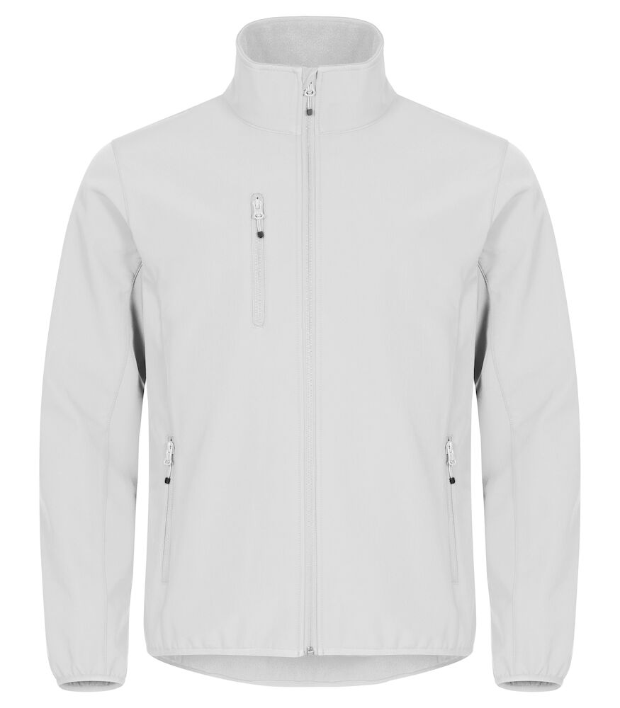 Clique Classic Softshell Jacket - wit