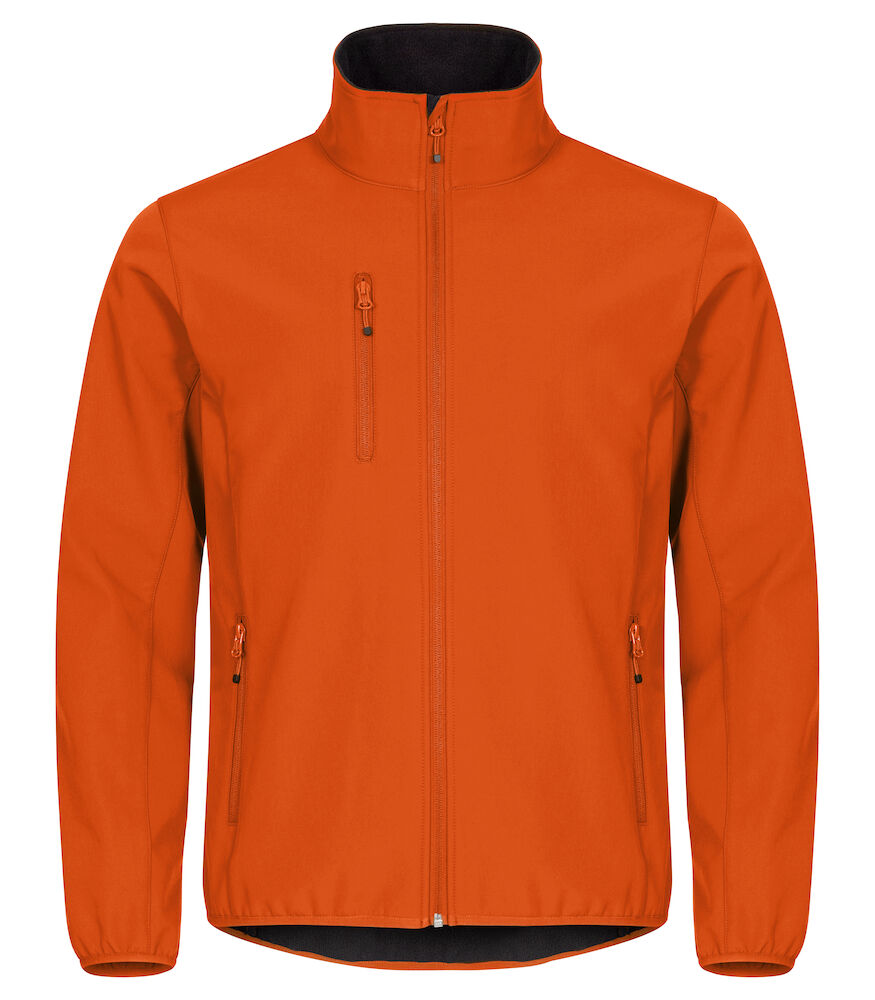 Clique Classic Softshell Jacket - diep-oranje