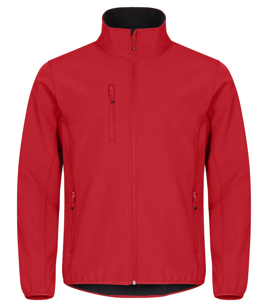 Clique Classic Softshell Jacket - rood