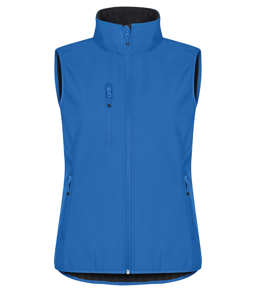 Clique Classic Softshell Vest Women - kobalt