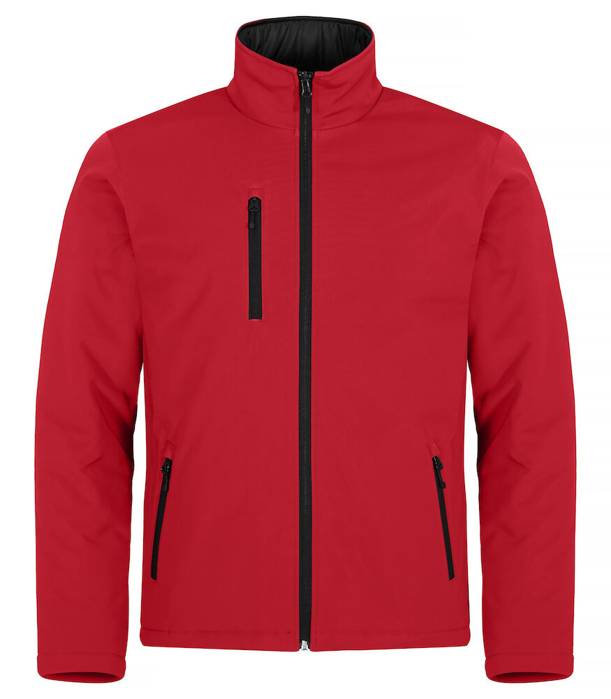 Clique Padded Softshell Jacket - rood