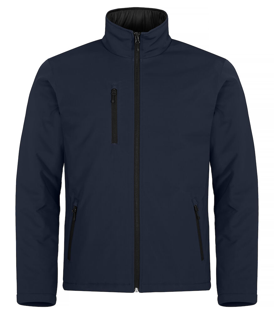 Clique Padded Softshell Jacket - dark-navy