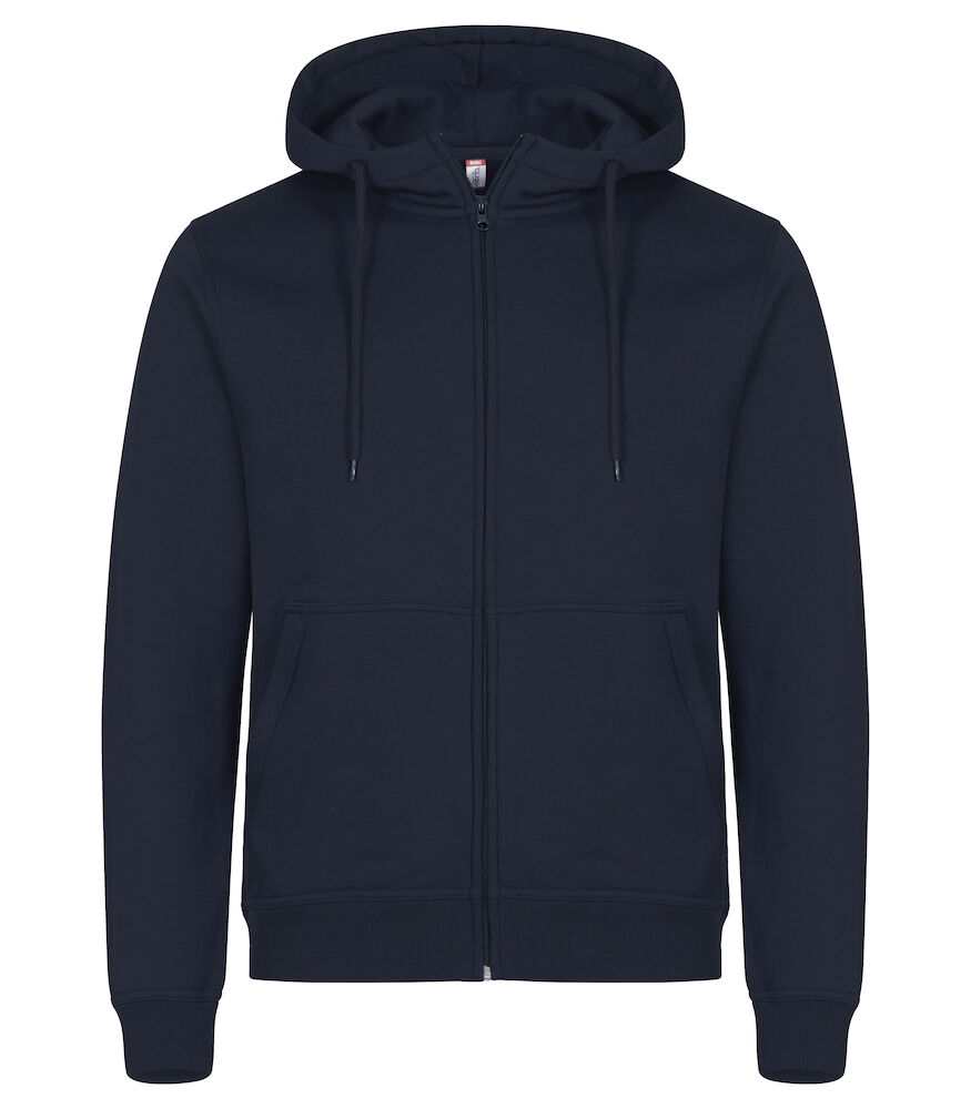 Clique Miami Hoody FZ - dark-navy