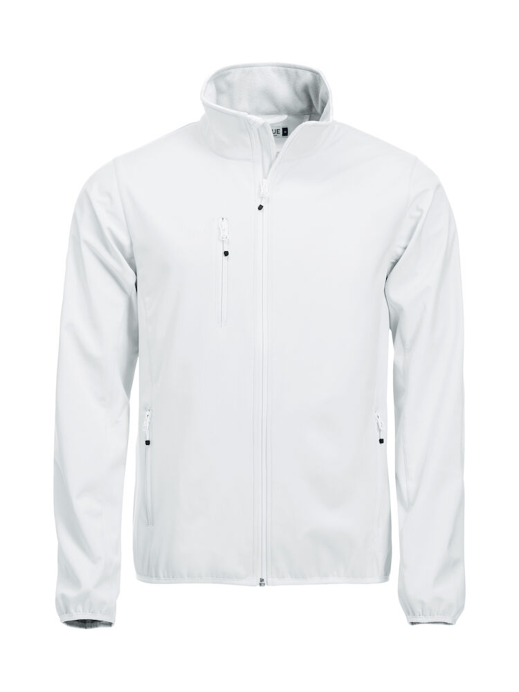 Clique Basic Softshell Jacket - wit