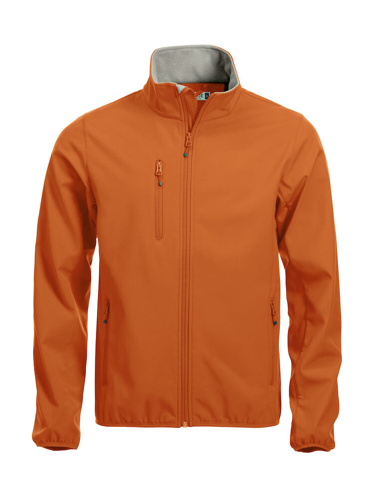 Clique Basic Softshell Jacket - diep-oranje