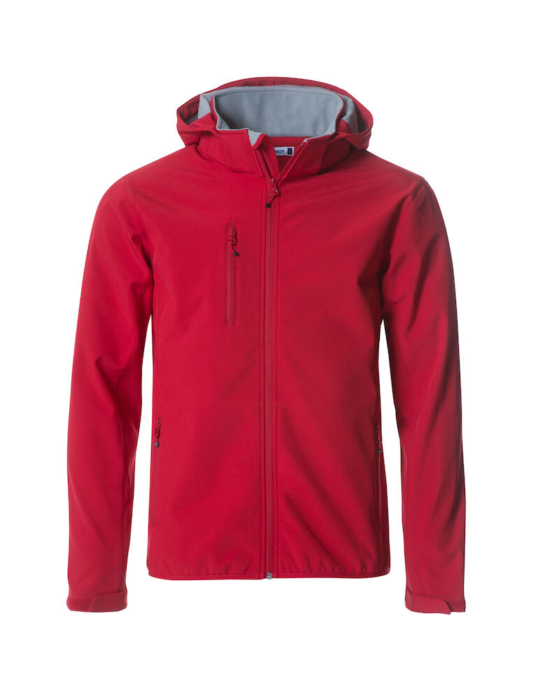 Clique Basic Hoody Softshell - rood