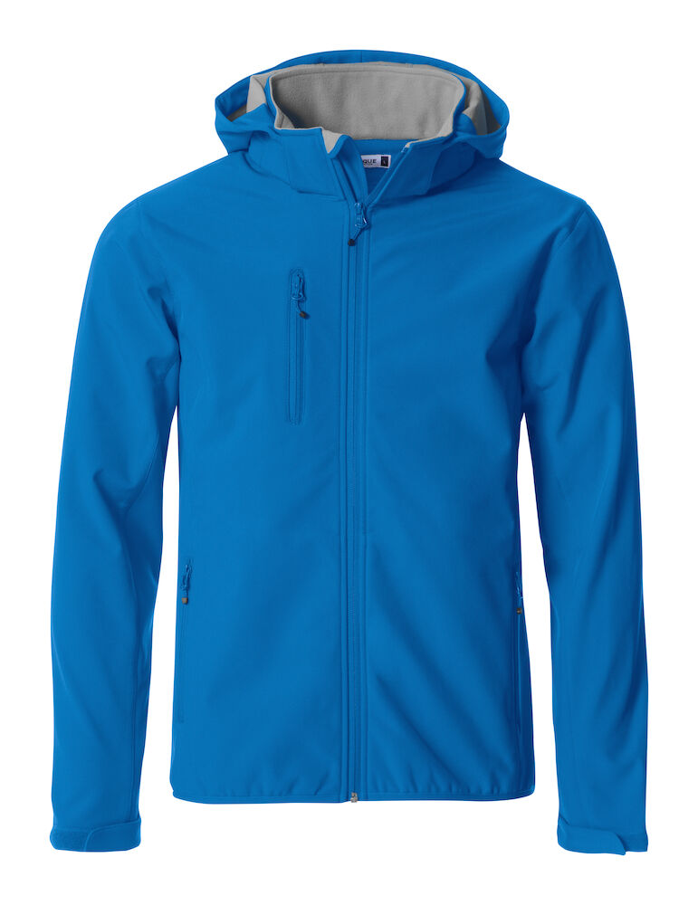 Clique Basic Hoody Softshell - kobalt