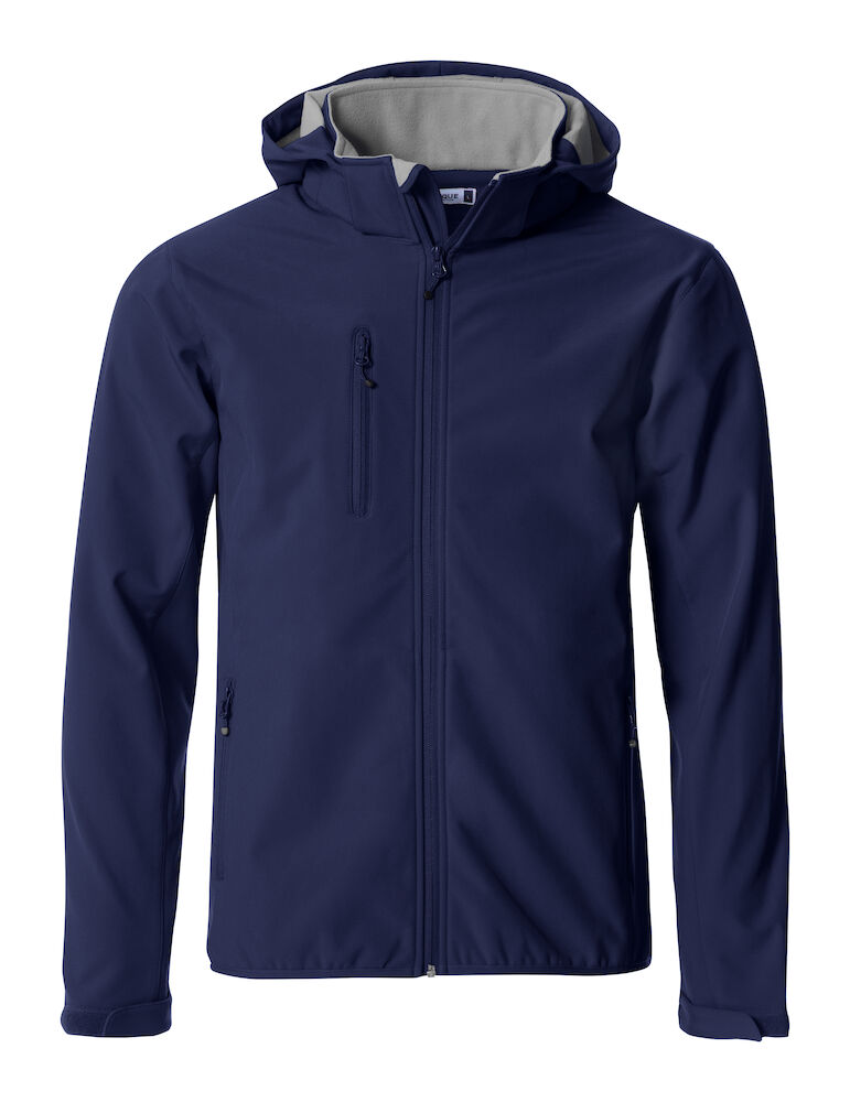 Clique Basic Hoody Softshell - dark-navy