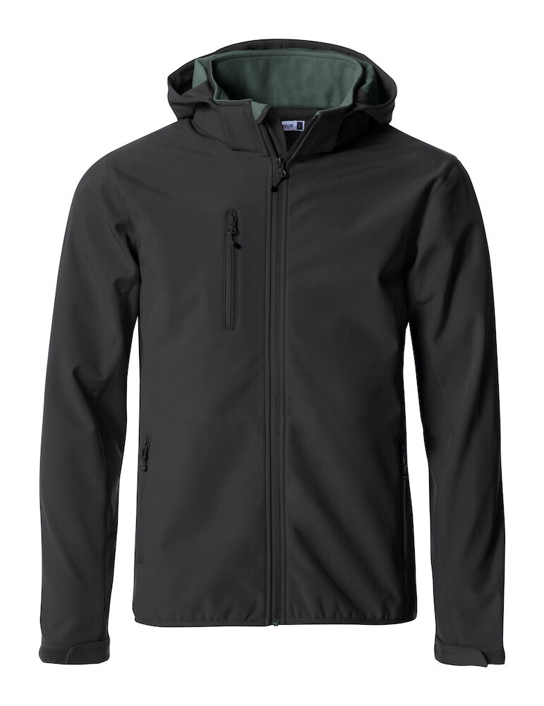 Clique Basic Hoody Softshell - zwart