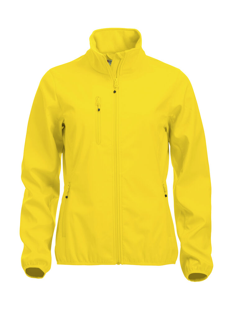 Clique Basic Softshell Jacket Ladies - lemon