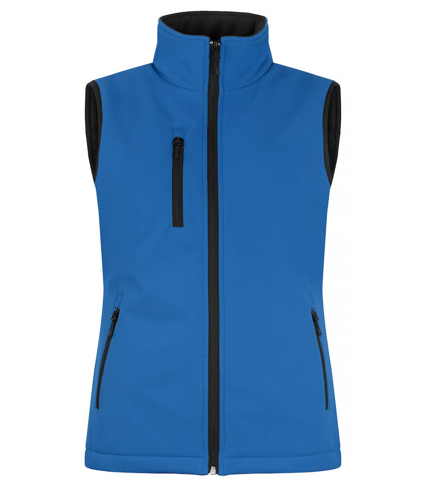 Clique Padded Softshell Vest Women - kobalt