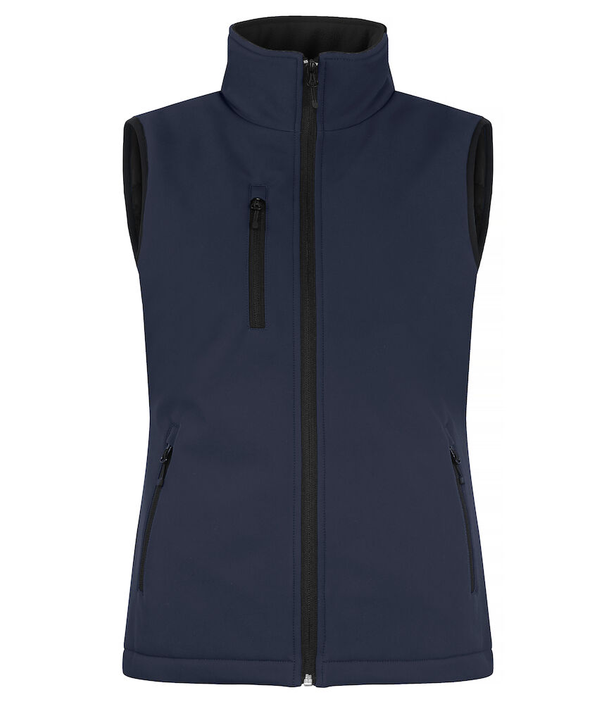 Clique Padded Softshell Vest Women - dark-navy