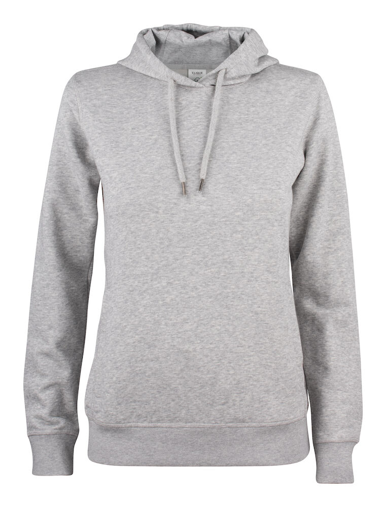 Clique Premium OC Hoody Women - grijs-melange