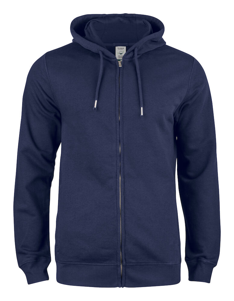 Clique Premium OC Hoody Full Zip - dark-navy