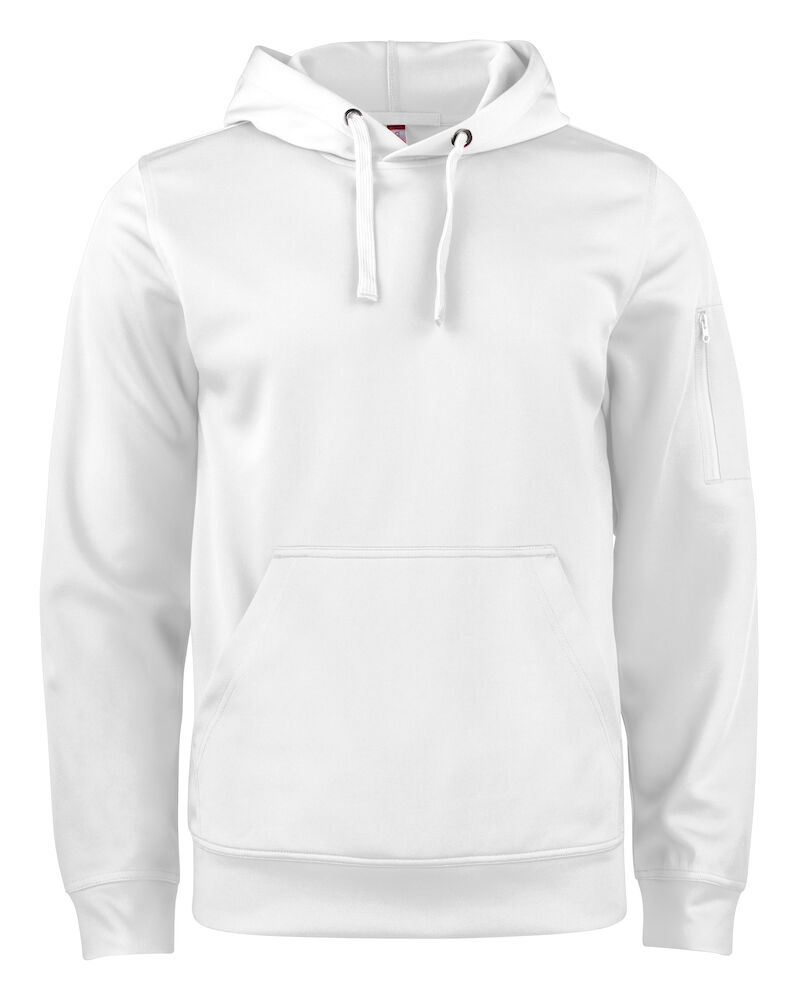 Clique Basic Active Hoody - wit