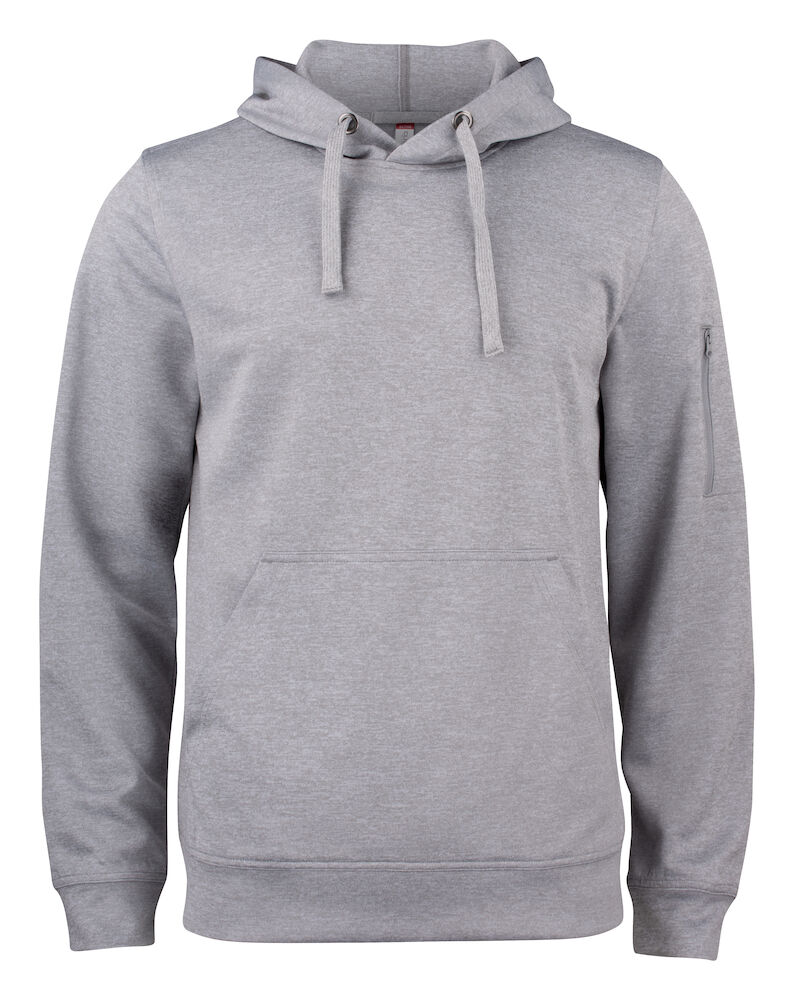 Clique Basic Active Hoody - grijs-melange