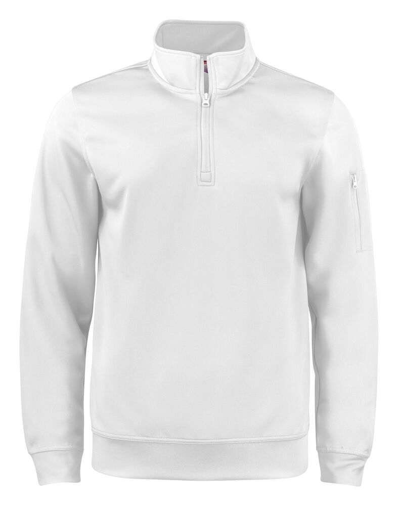 Clique Basic Active Half Zip - wit