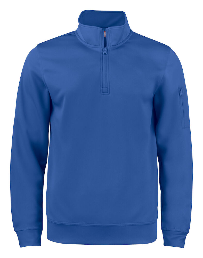 Clique Basic Active Half Zip - kobalt