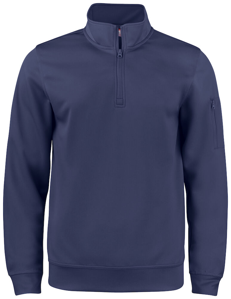 Clique Basic Active Half Zip - dark-navy