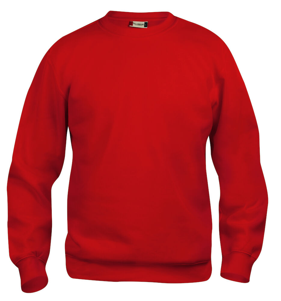 Clique Basic Roundneck Junior - red