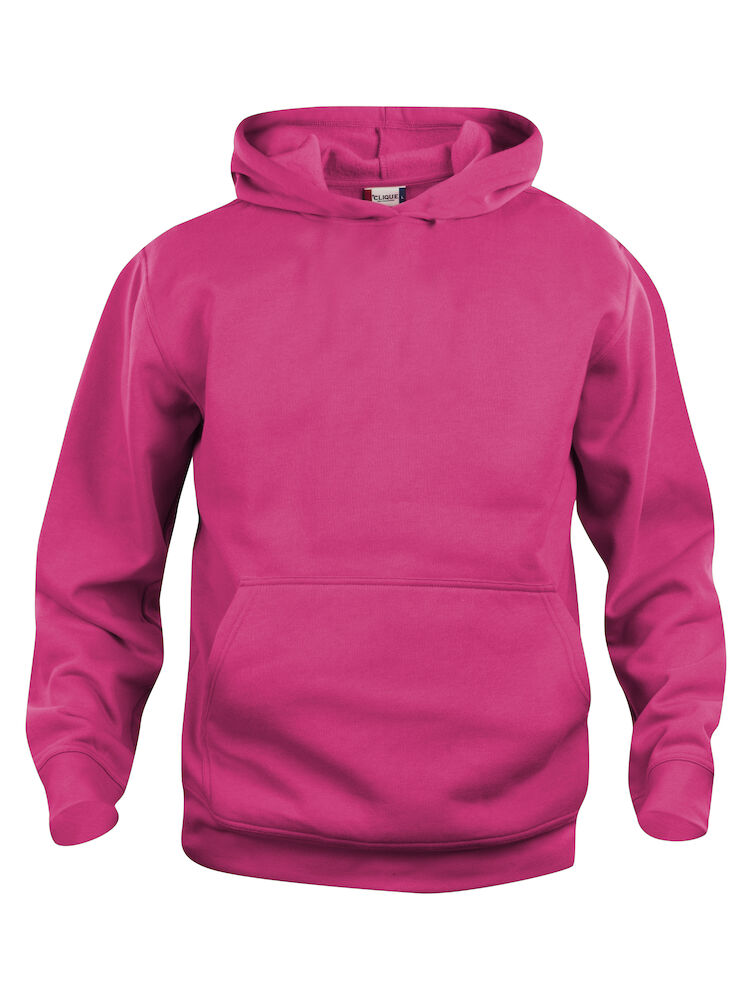 Clique Basic Hoody Junior - helder-kersen