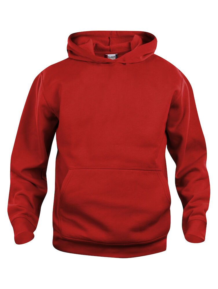 Clique Basic Hoody Junior - rood