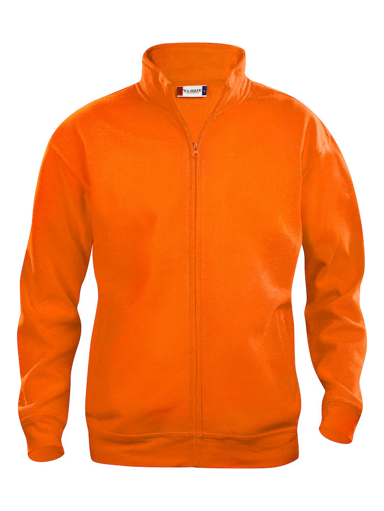 Clique Basic Cardigan Junior - signaal-oranje