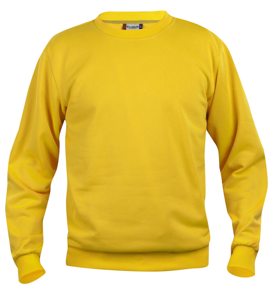 Clique Basic Roundneck - lemon