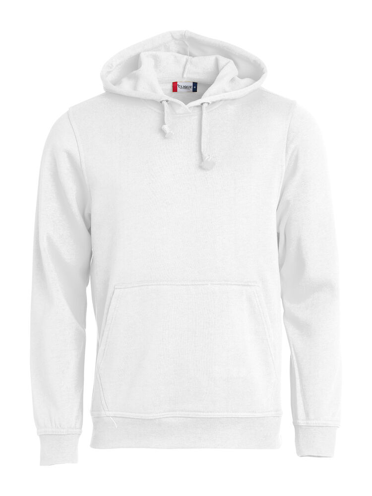 Clique Basic Hoody - wit