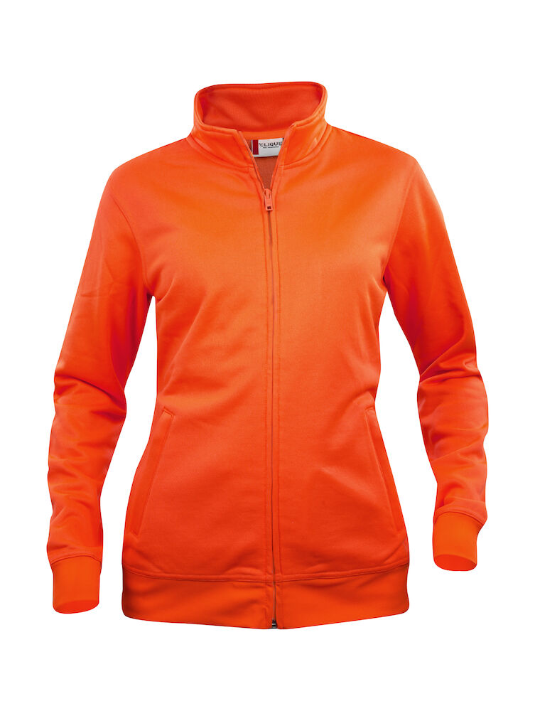 Clique Basic Cardigan Women - signaal-oranje