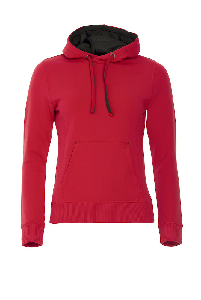 Clique Classic Hoody Women - rood