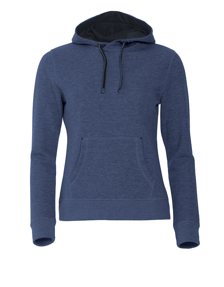 Clique Classic Hoody Women - blauw-melange