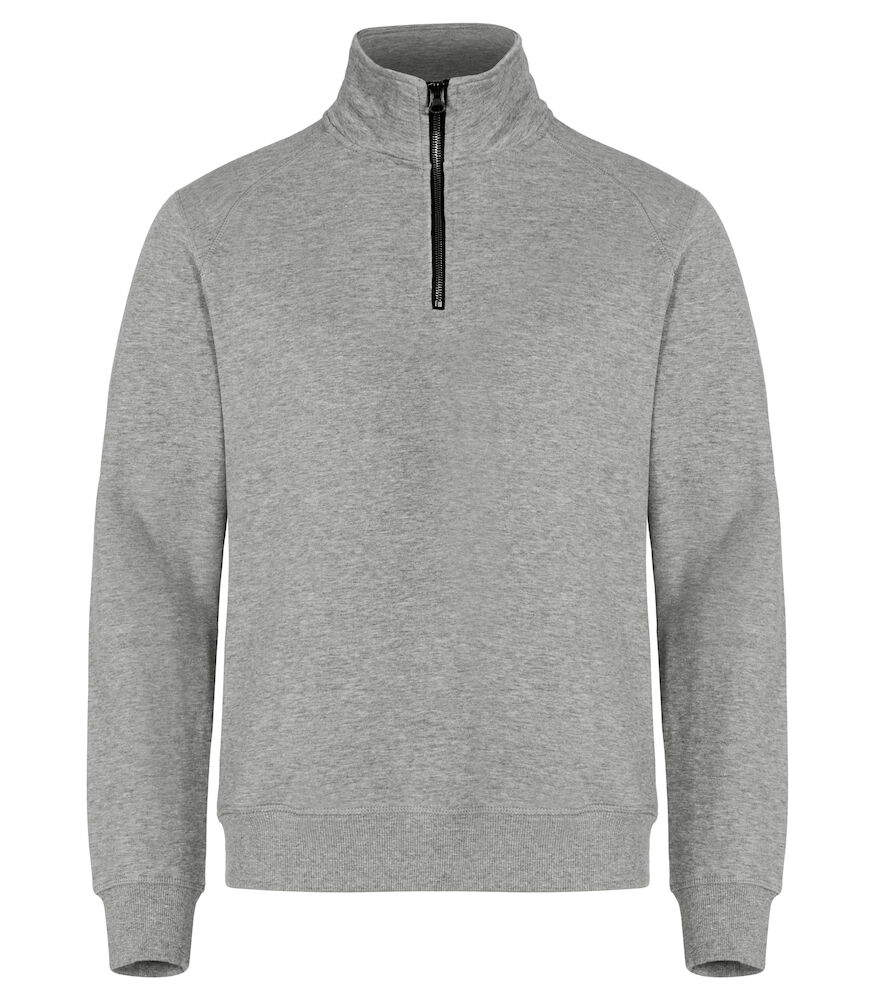 Clique Classic Half Zip - grijsmelange