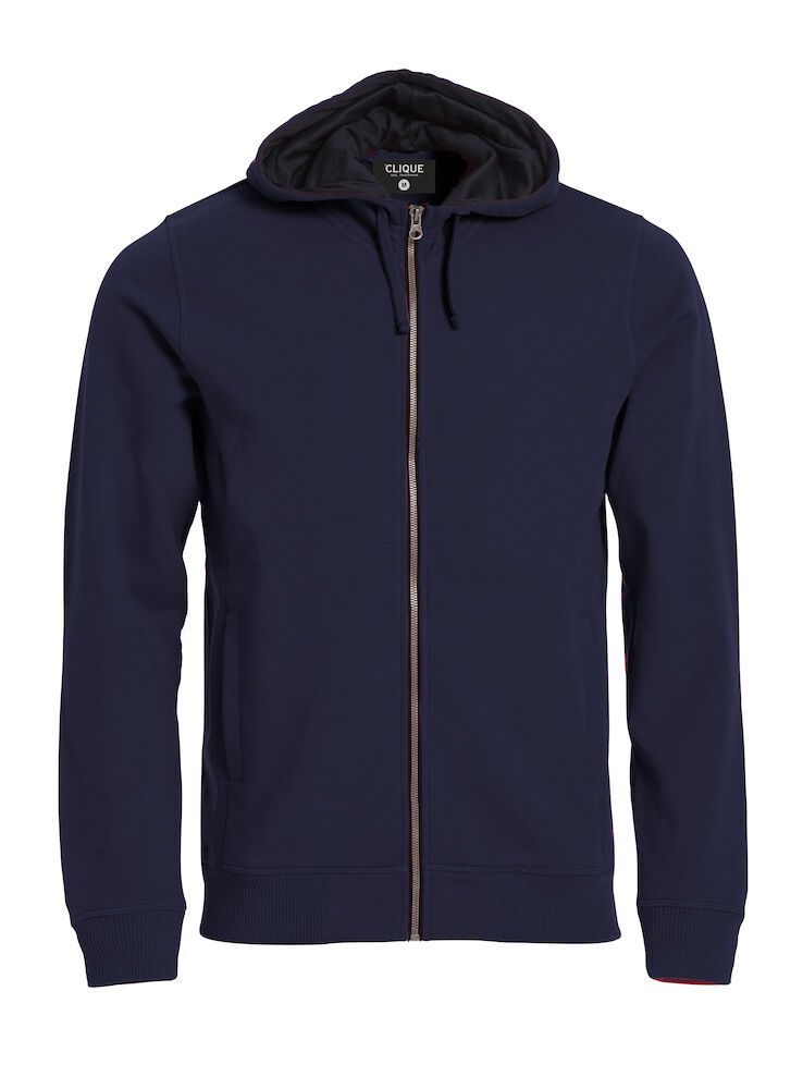 Clique Classic Hoody Full Zip - dark-navy