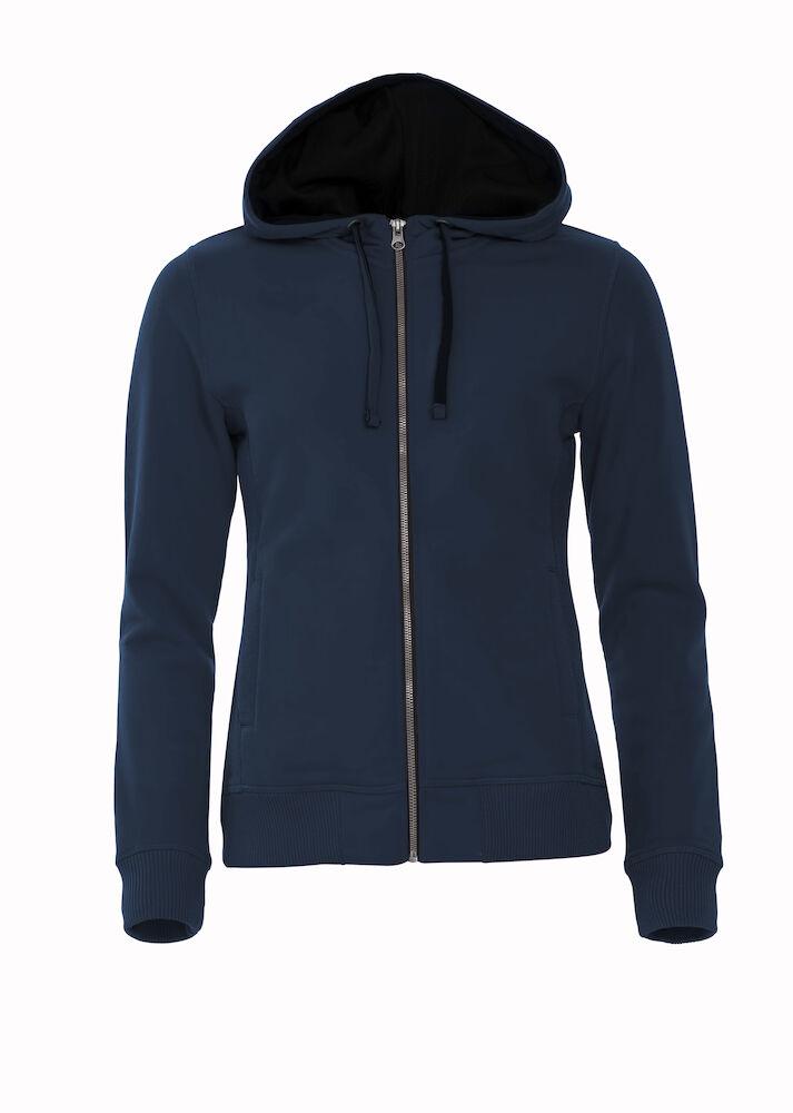 Clique Classic Hoody Full Zip Women - dark-navy