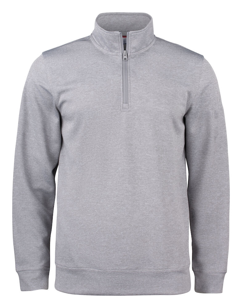 Clique Basic Active Half Zip Junior - grijsmelange