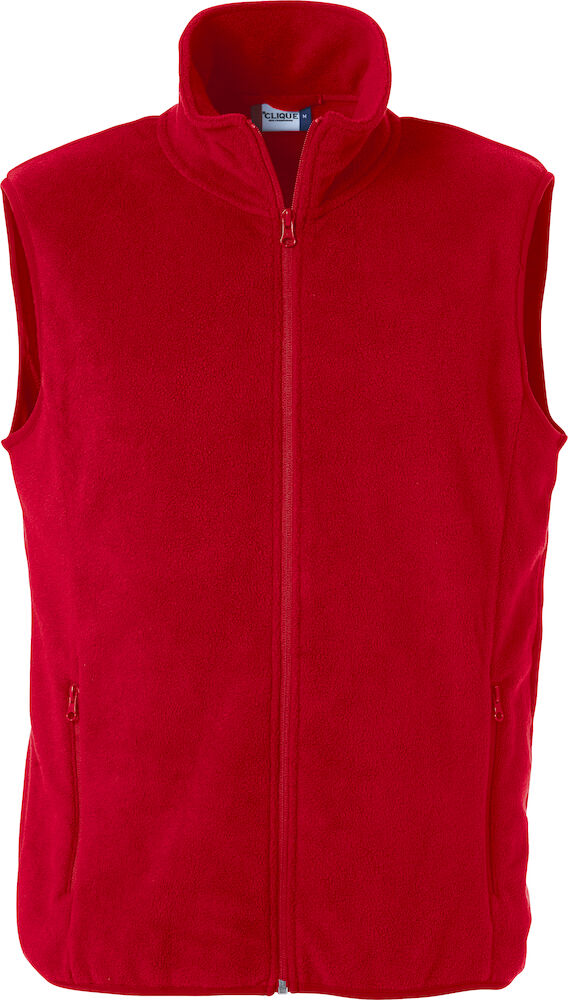 Clique Basic Polar Fleece Vest - rood